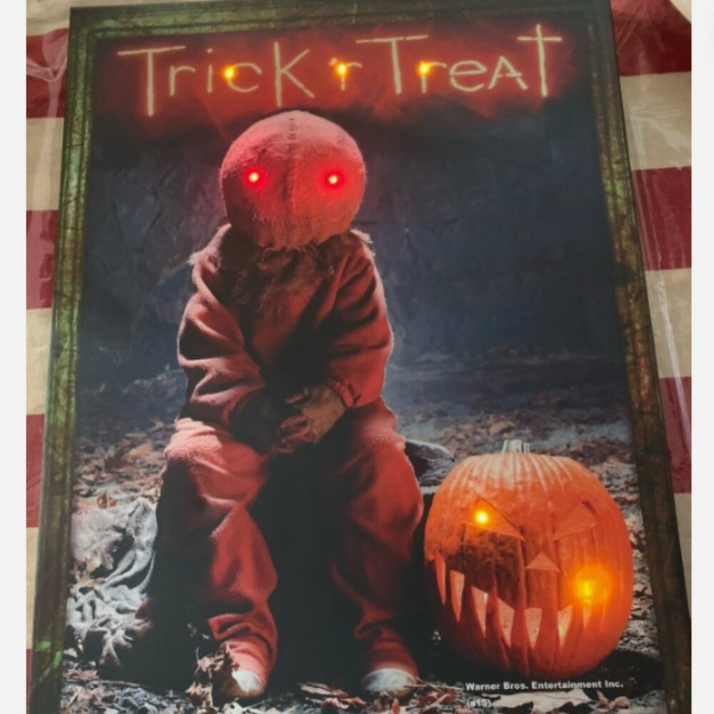 Trick ‘r Treat (Sam) Portrait Large Stretched Canvas Light Up 6/2015 #M37215